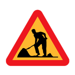 Panneau travaux HPC